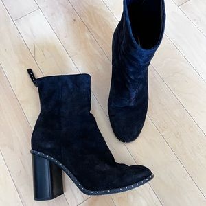 Rag and bone stud design booties 6.5
